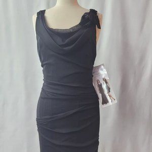 Brand NWT black Jasmine evening gown dress